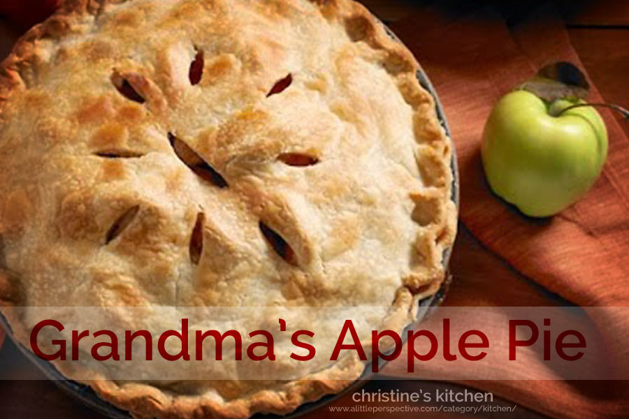 Grandma's apple pie